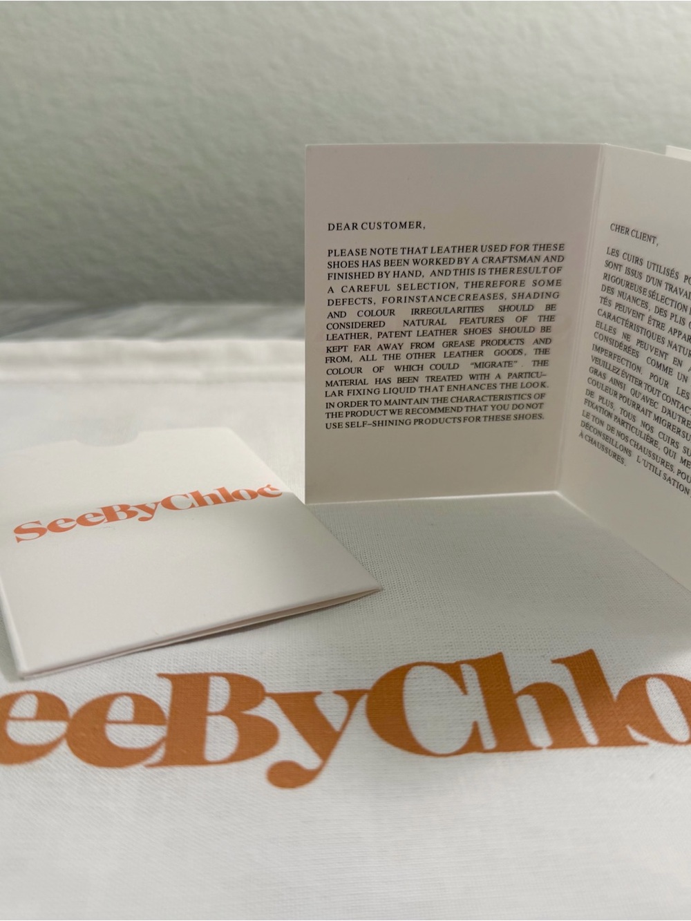 See By Chloe Dust Bag